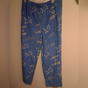 Men's Detroit Lions Sleeping Pants (Size: XXL)